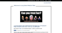 Desktop Screenshot of longislandmediumfake.com
